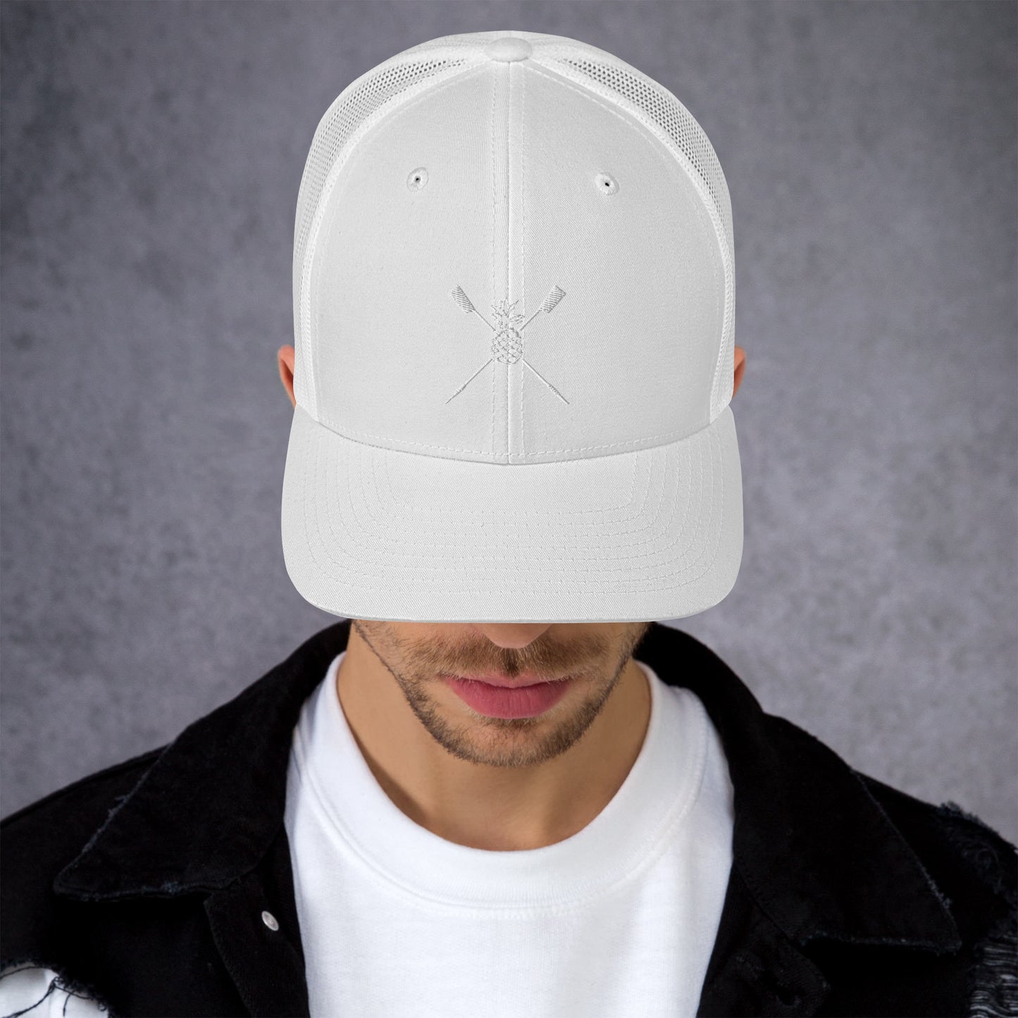 Trucker Cap: Classic [Embroidered: White Thread]