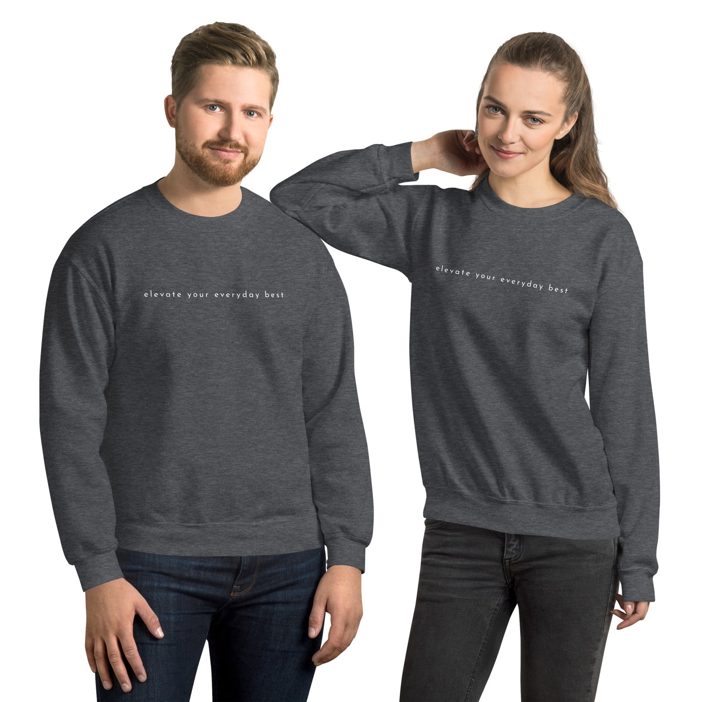 Unisex Sweatshirt: Elevate | Colors