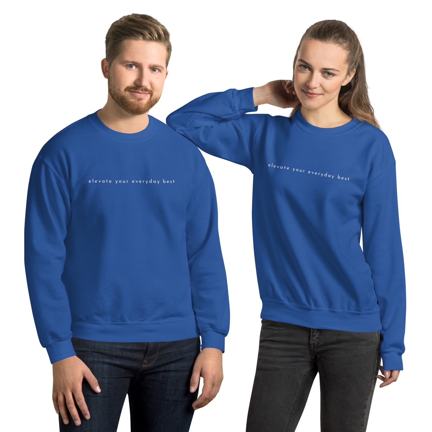 Unisex Sweatshirt: Elevate | Colors