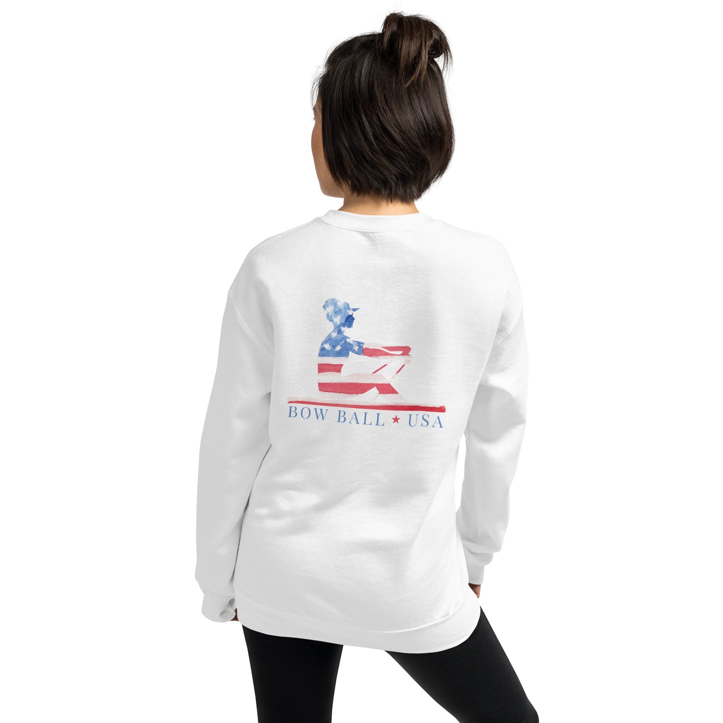 Unisex Sweatshirt | All-American Rowing [Female] Embroidered