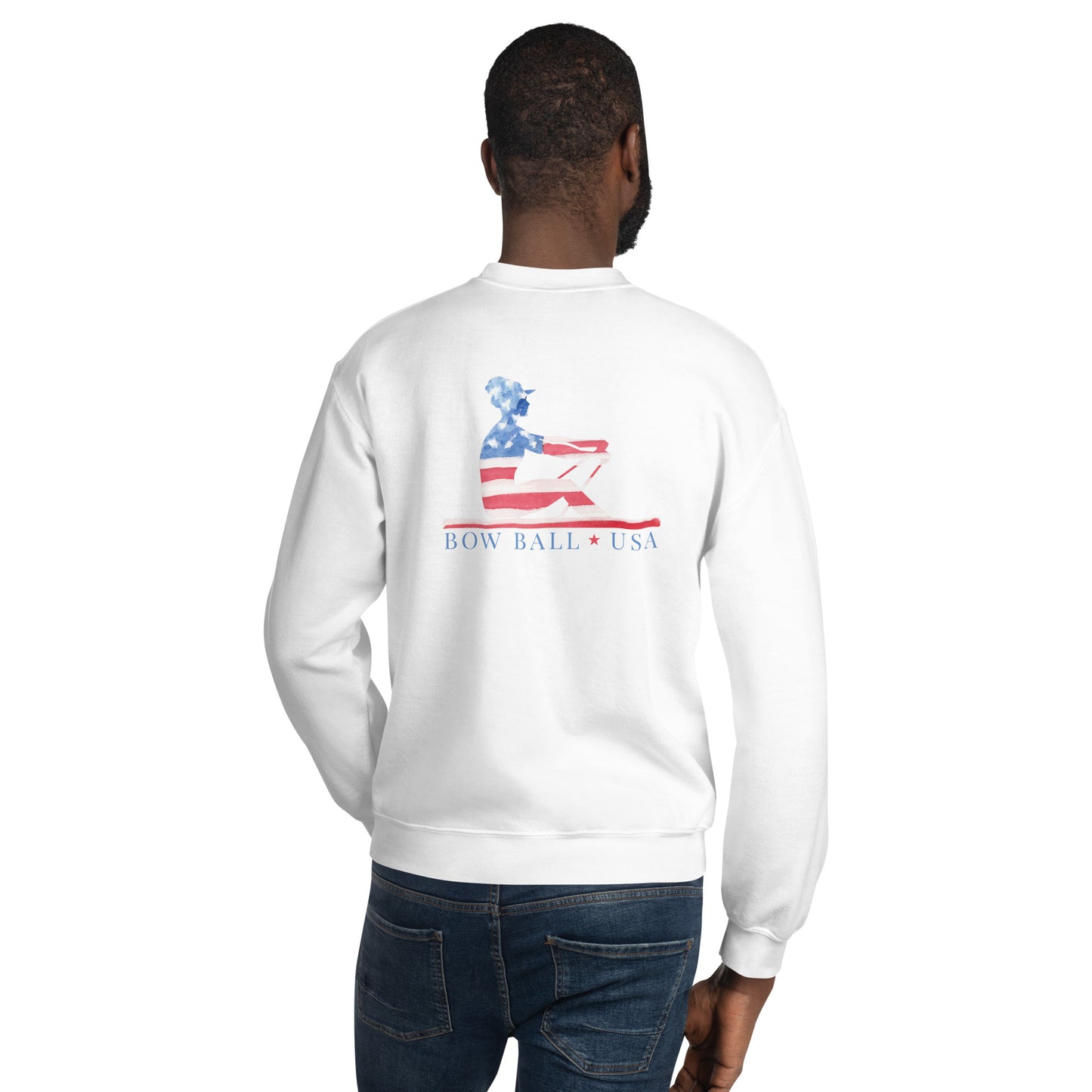 Unisex Sweatshirt | All-American Rowing [Female] Embroidered