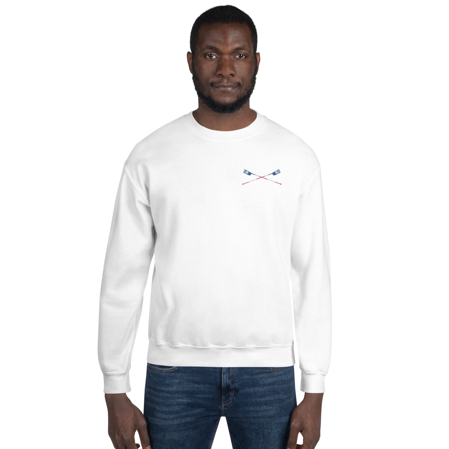 Unisex Sweatshirt | All-American Rowing [Male] Embroidered