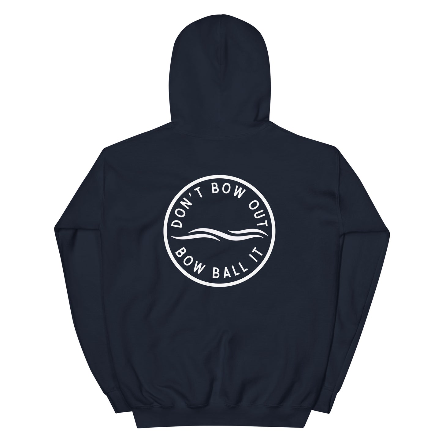 Unisex Hoodie: Bow Ball It | Waves