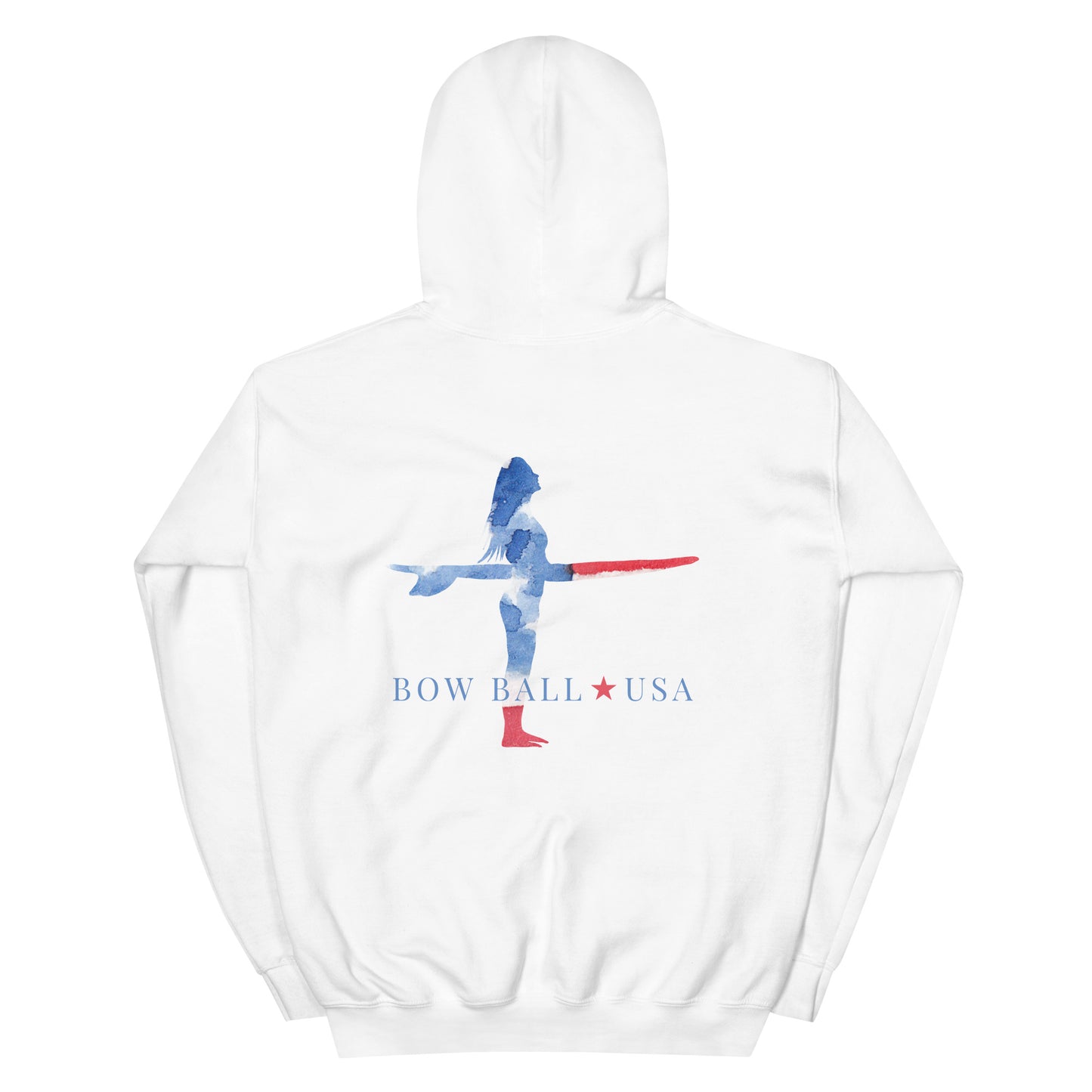 Unisex Hoodie | All-American Surfing [Female]