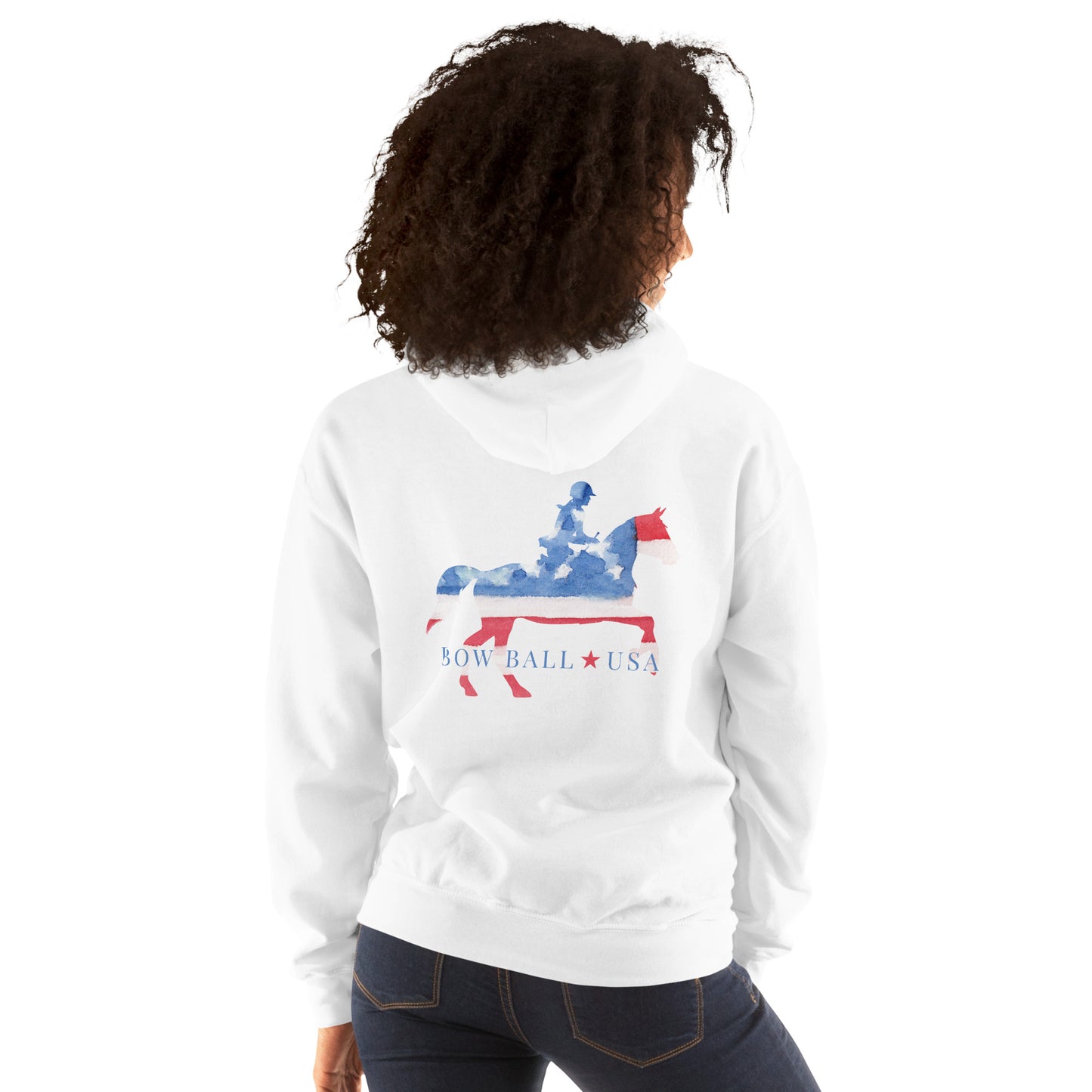 Unisex Hoodie | All-American Horseback Riding