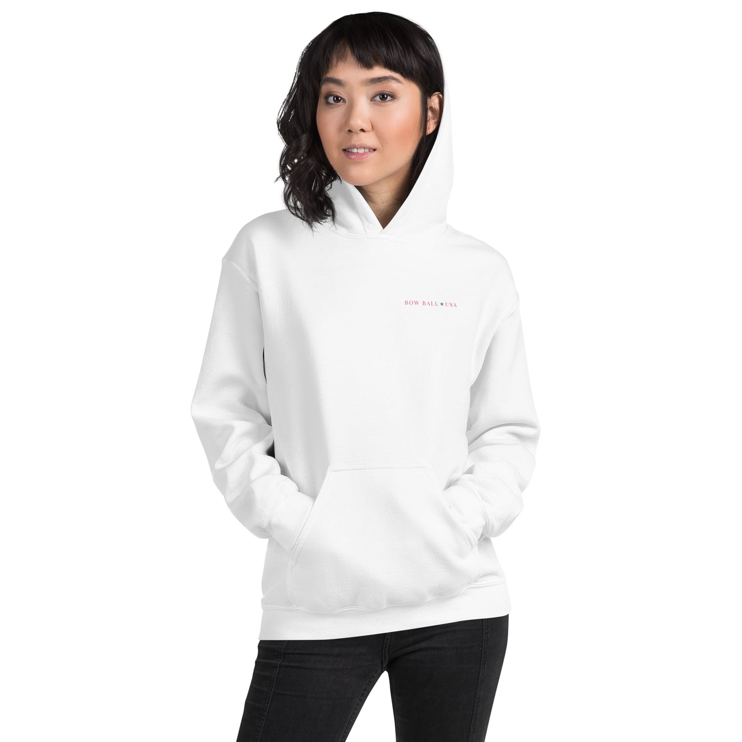 Unisex Hoodie | All-American Surfing [Female]