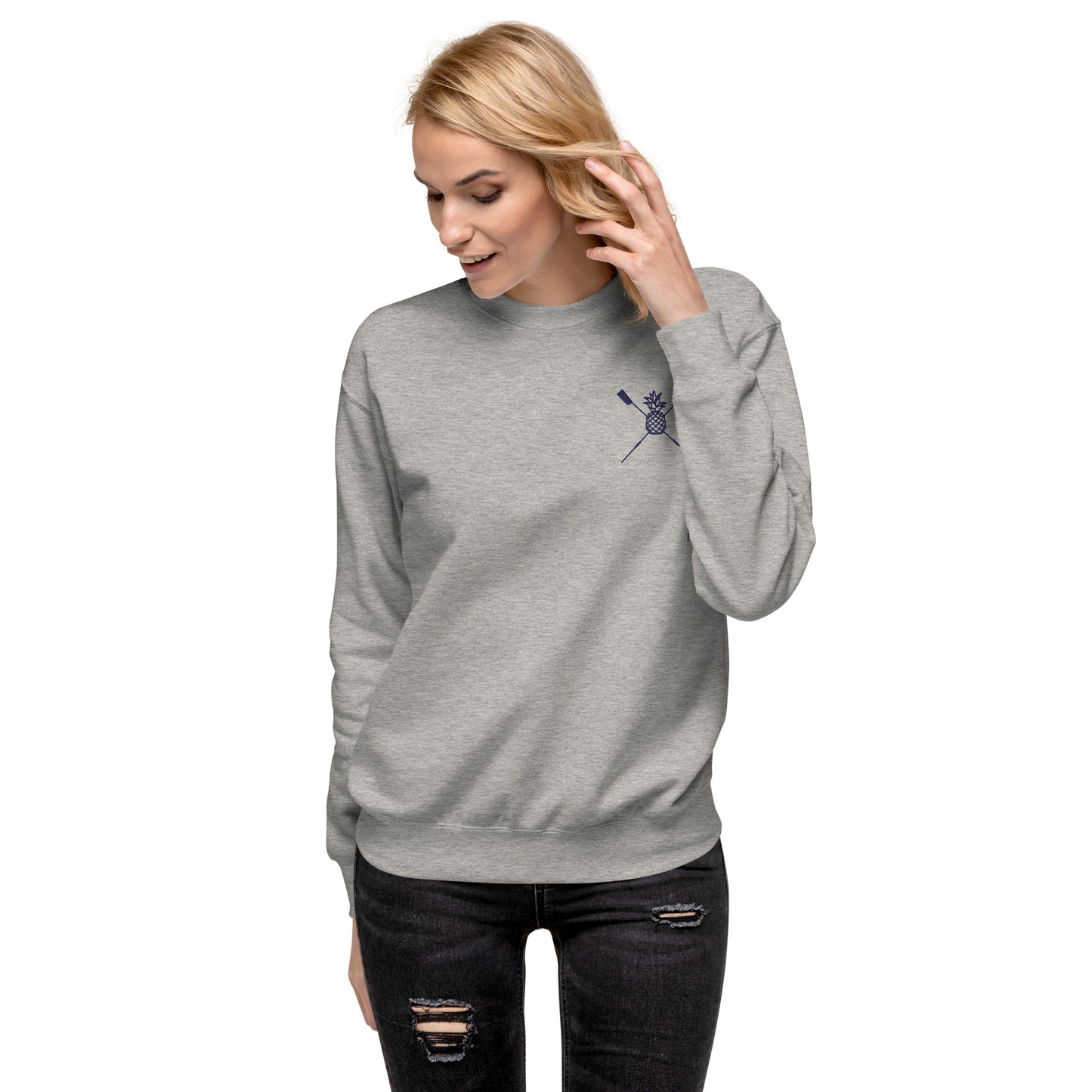 Unisex Premium Sweatshirt: Classic [Embroidered]