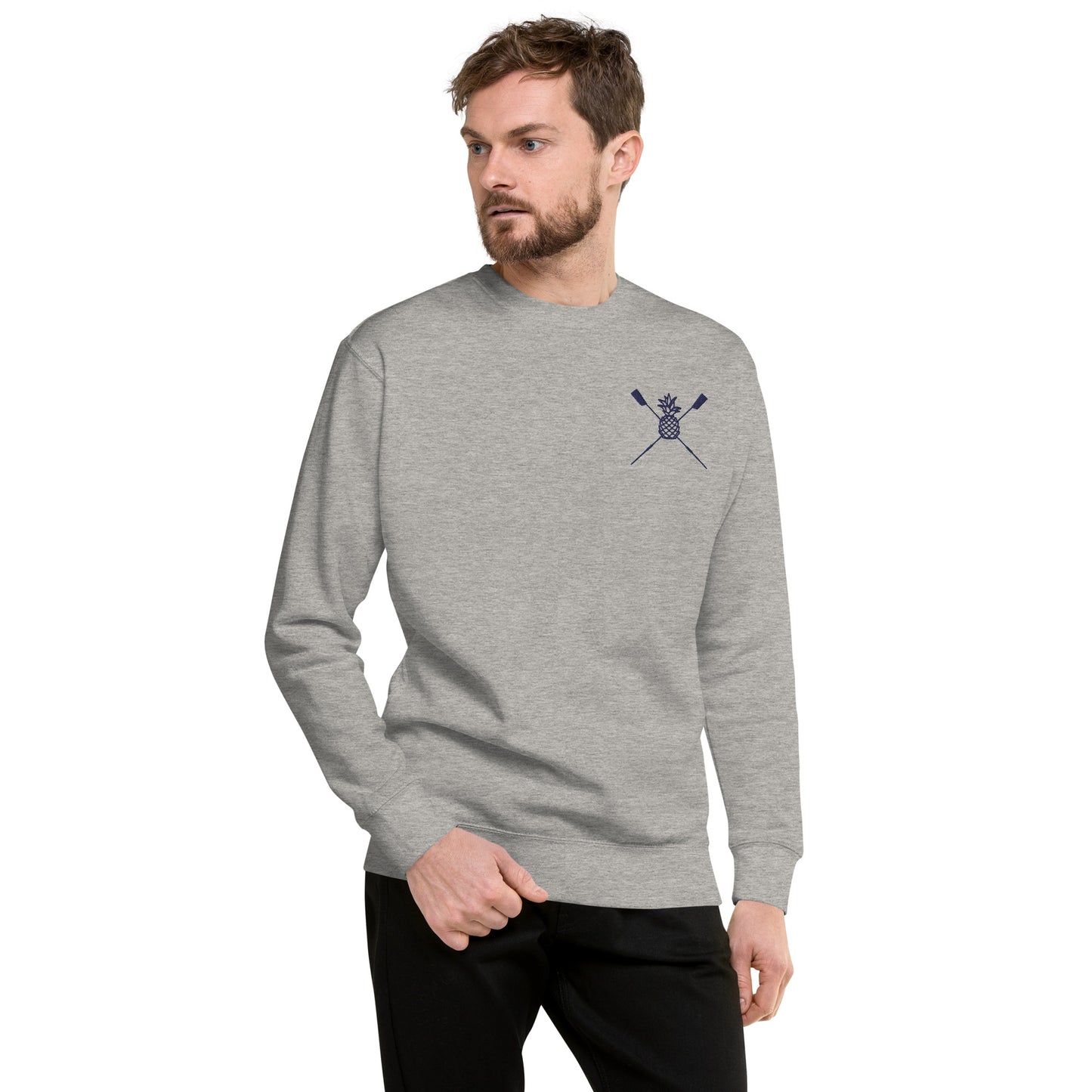 Unisex Premium Sweatshirt: Classic [Embroidered]