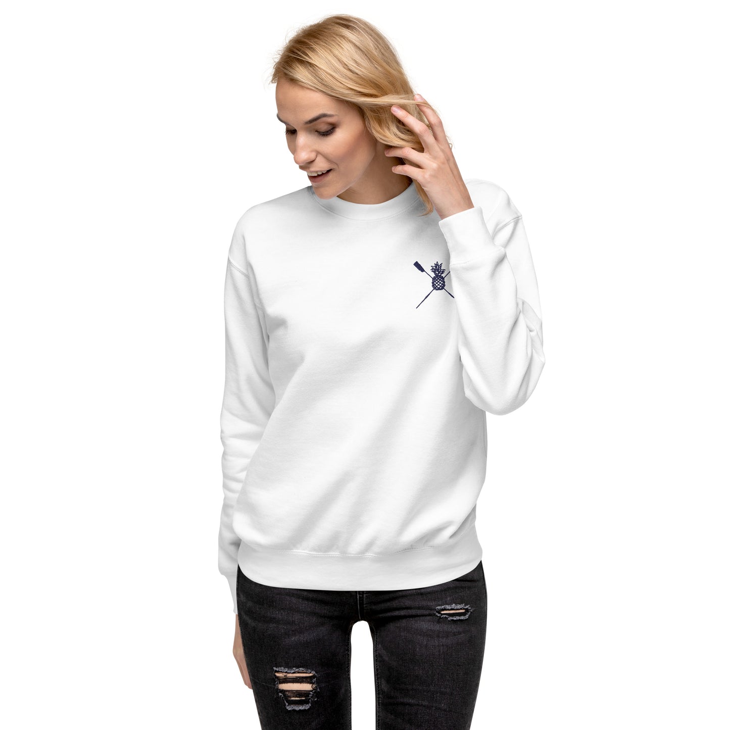 Unisex Premium Sweatshirt: Classic [Embroidered]