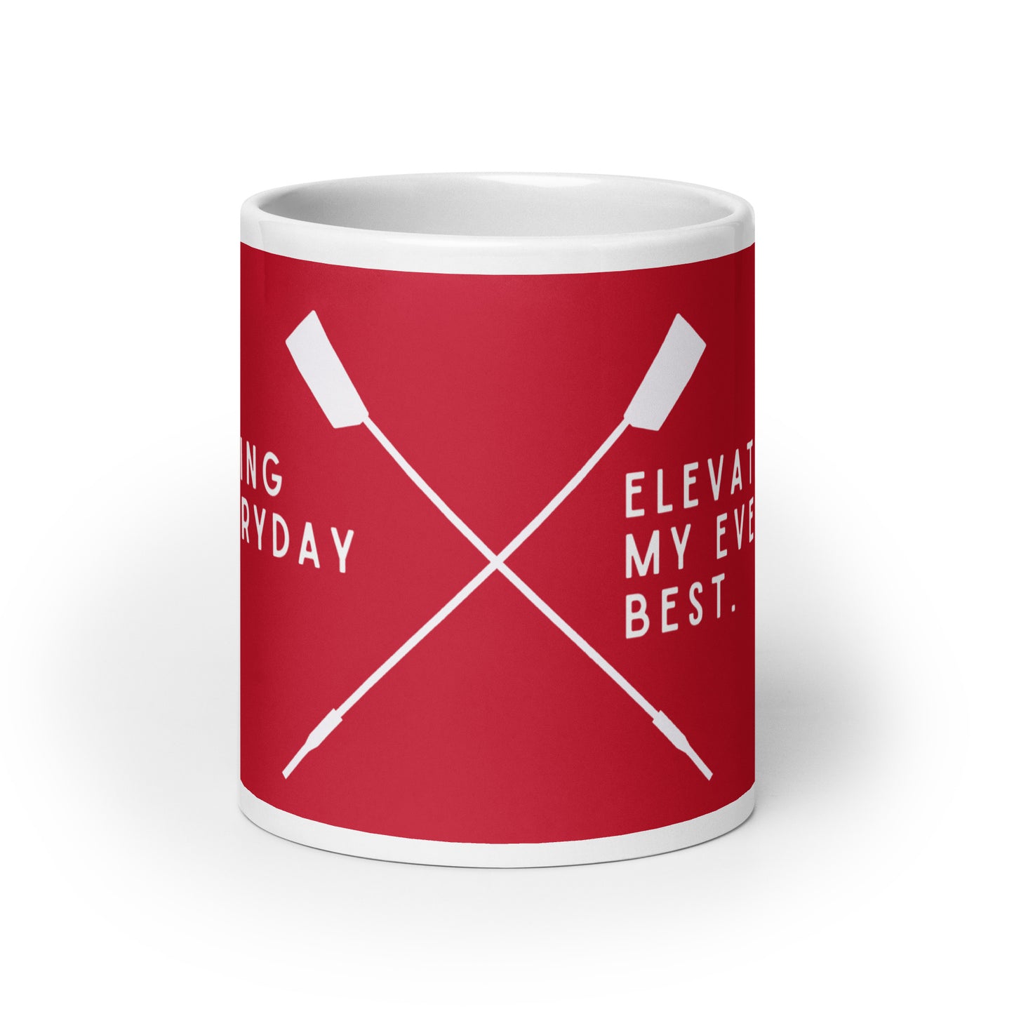 Large Mug: Elevate | Red