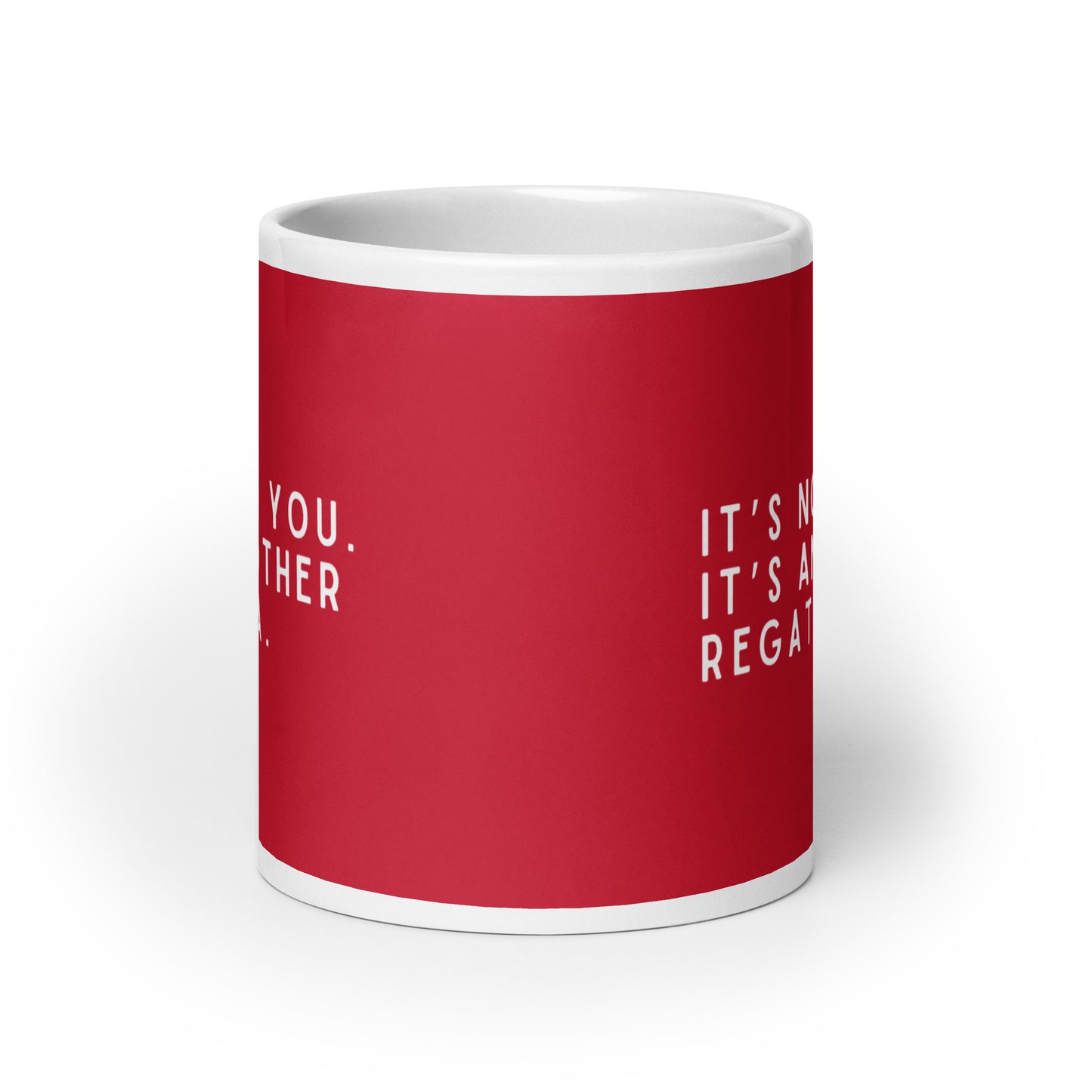 Large Mug: It's Not You | Red