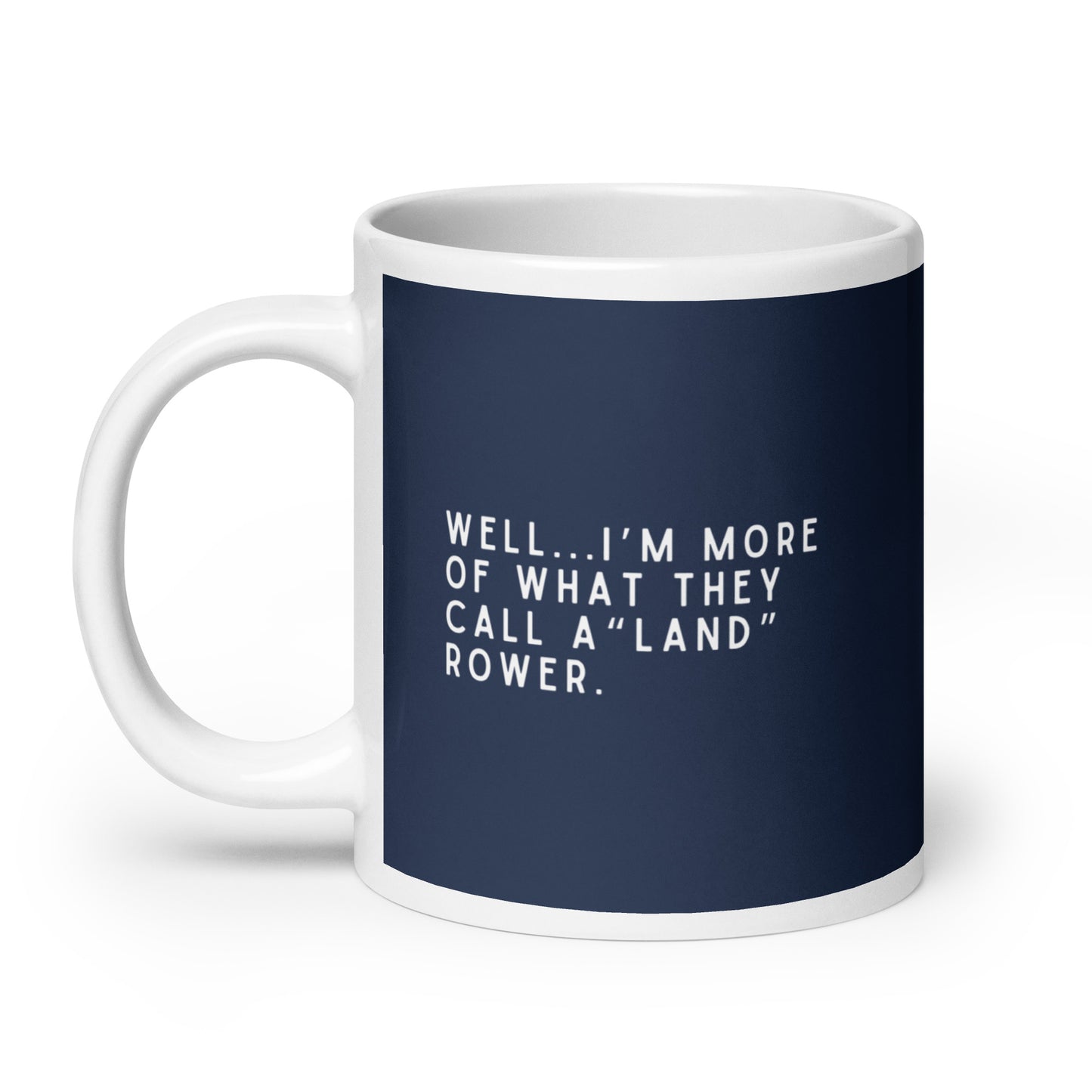 Large Mug: Land Rower | Navy