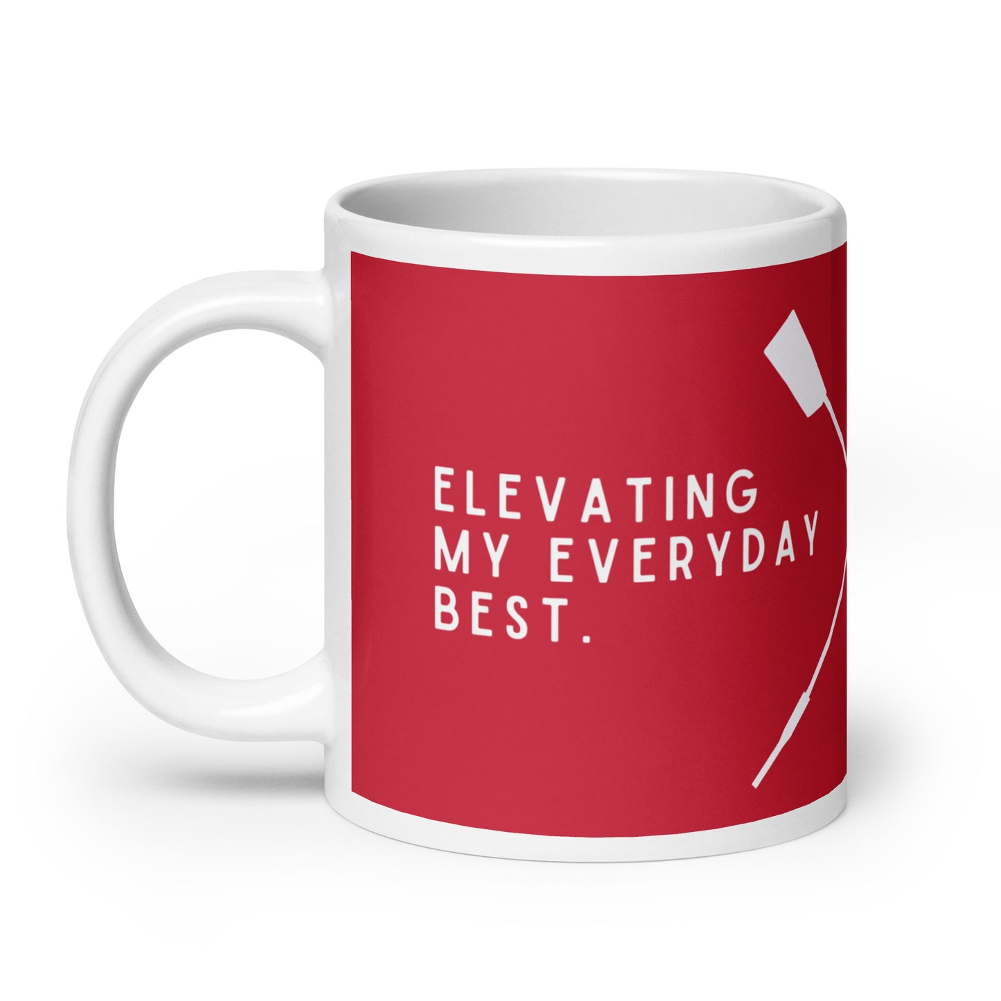 Large Mug: Elevate | Red