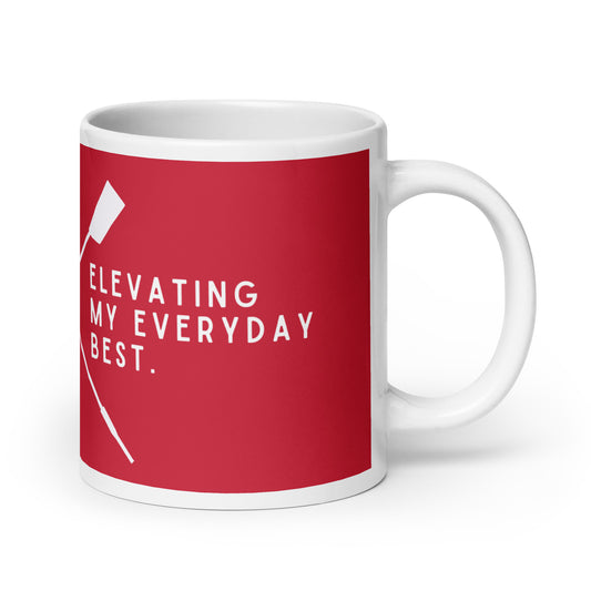 Large Mug: Elevate | Red