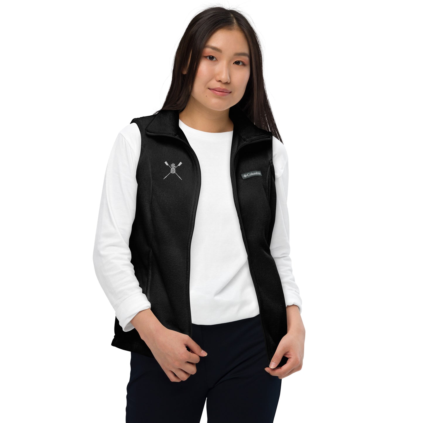 Women’s Columbia Fleece Vest: Classic [Embroidered]