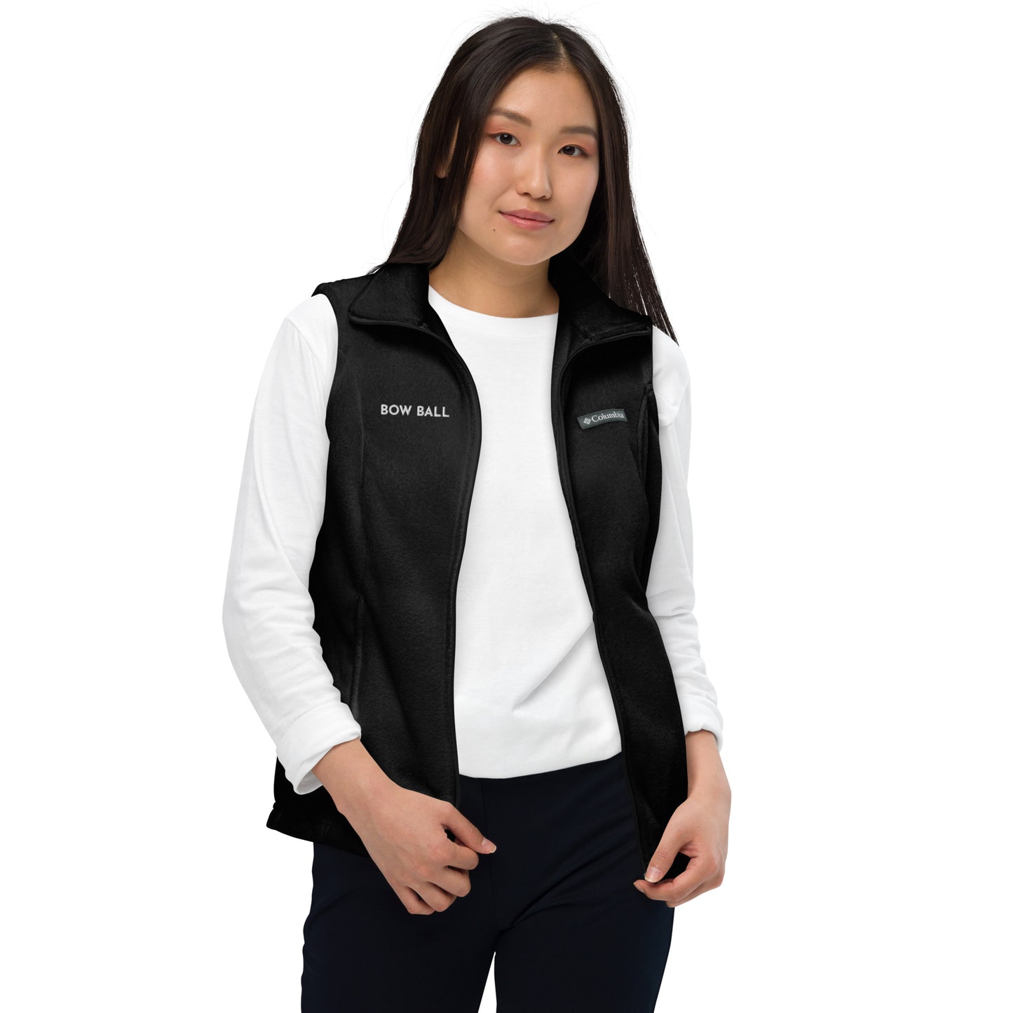 Women’s Columbia Fleece Vest: The Original [Embroidered]