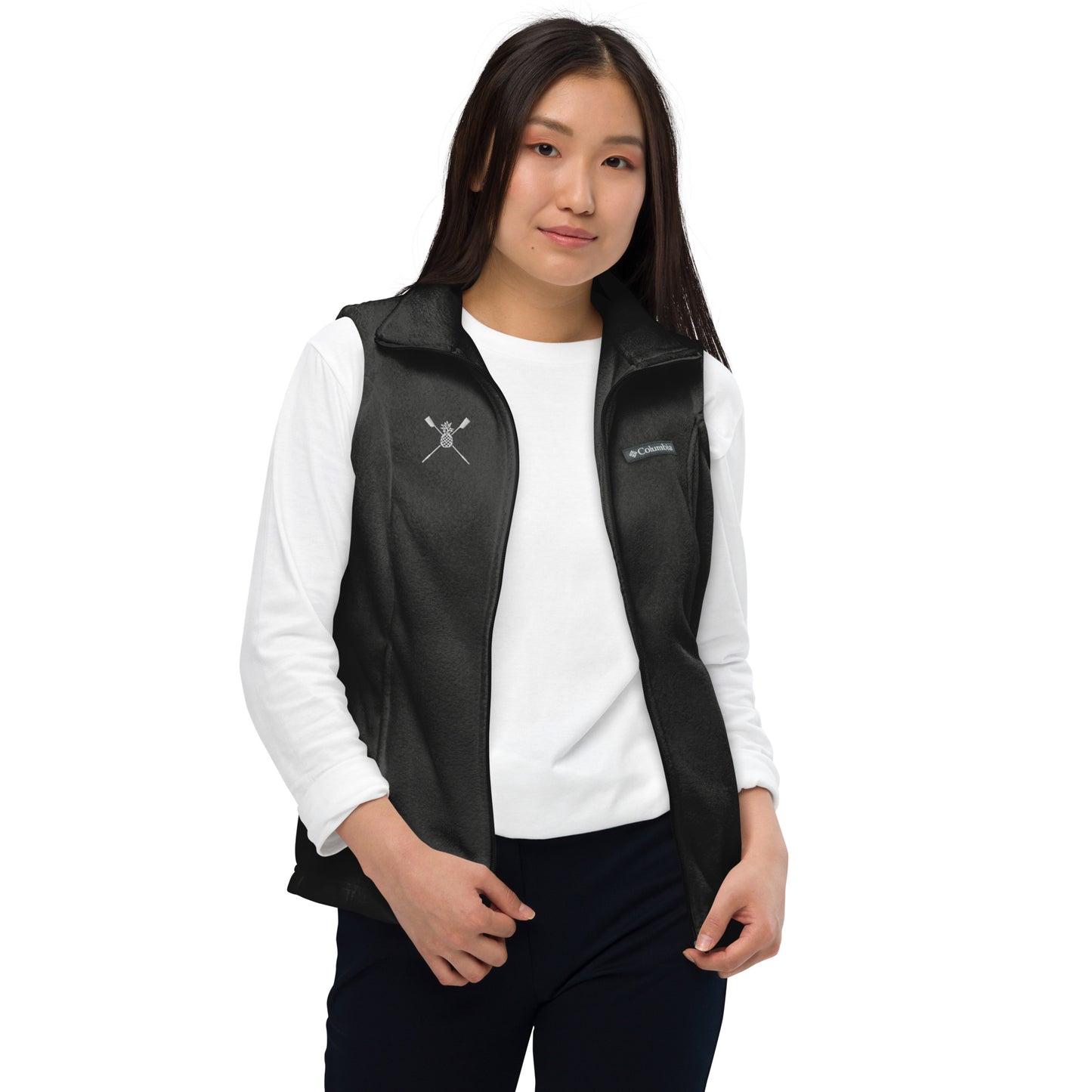 Women’s Columbia Fleece Vest: Classic [Embroidered]