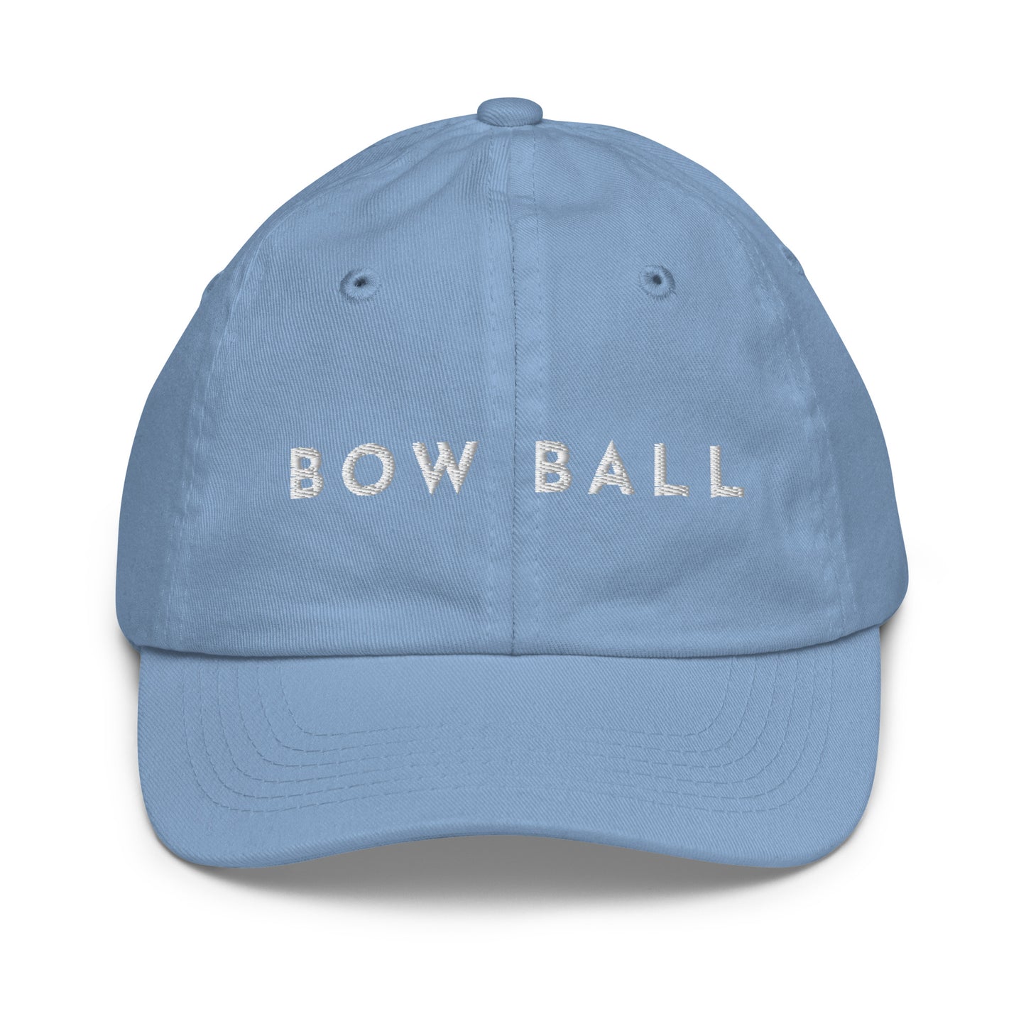 Youth Baseball Cap: Classic Bow Ball [Embroidered]