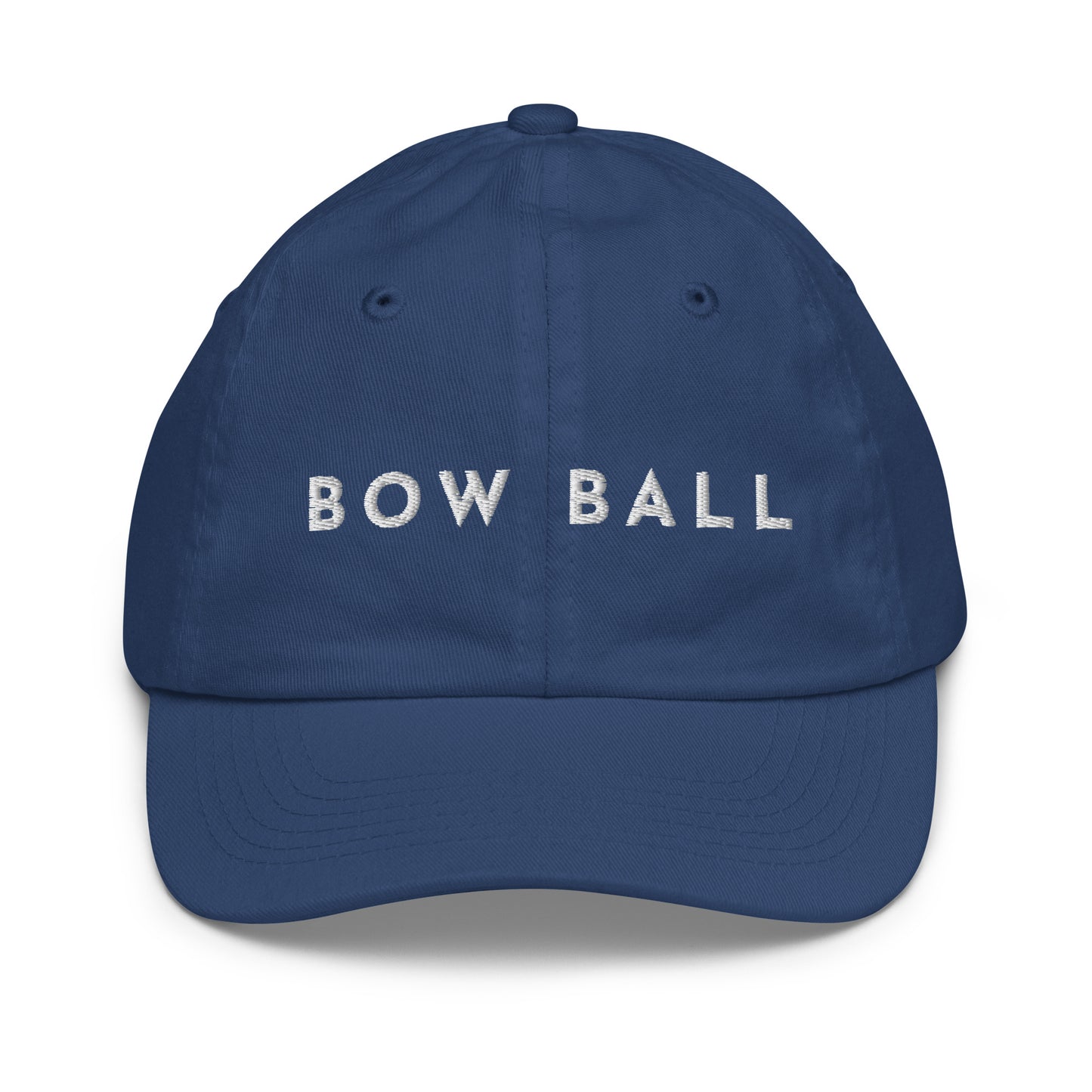 Youth Baseball Cap: Classic Bow Ball [Embroidered]