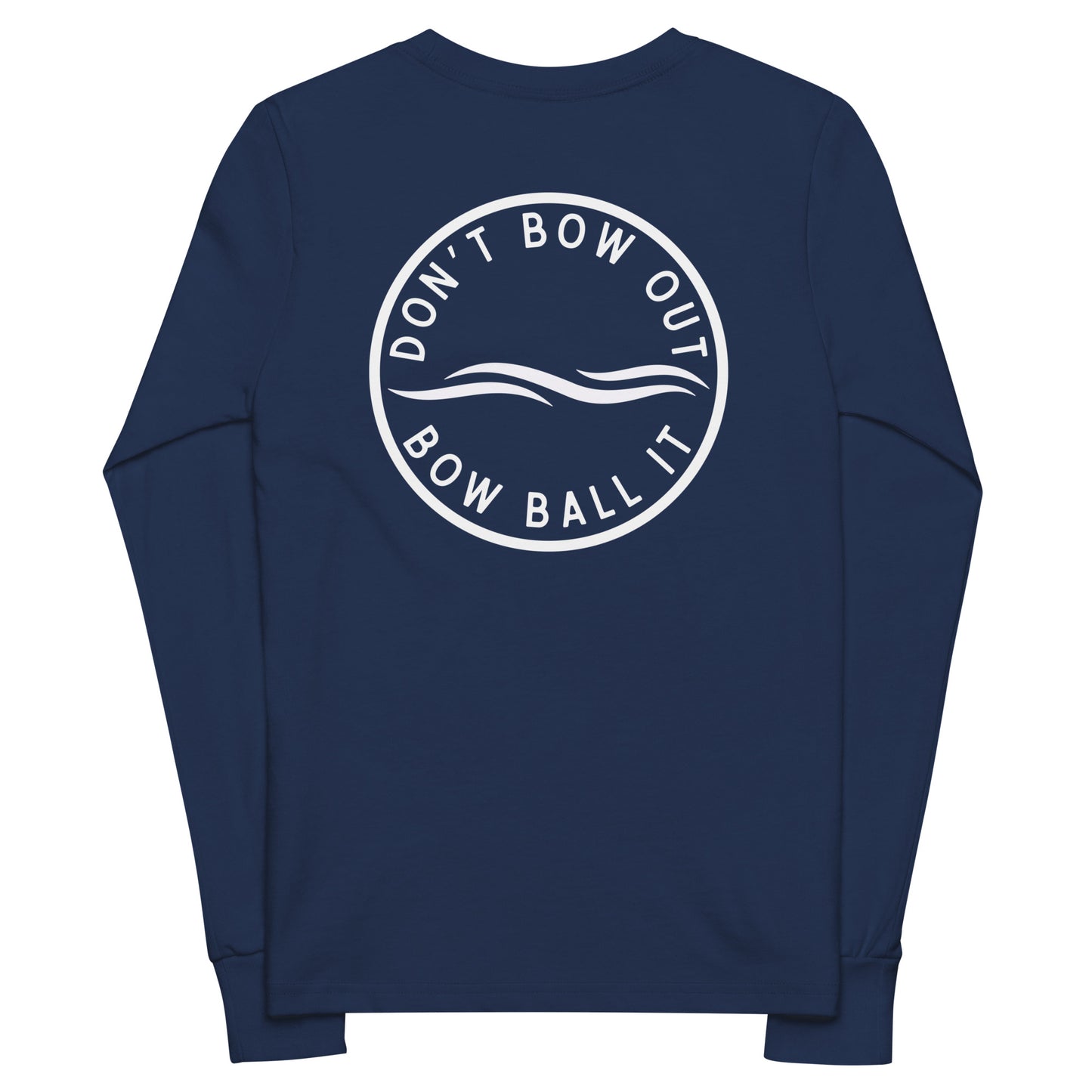 Youth Long Sleeve Tee: Bow Ball It | Waves