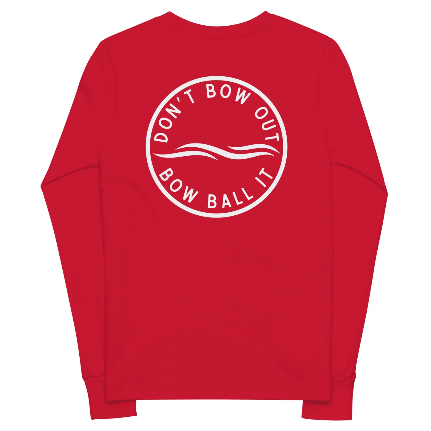 Youth Long Sleeve Tee: Bow Ball It | Waves