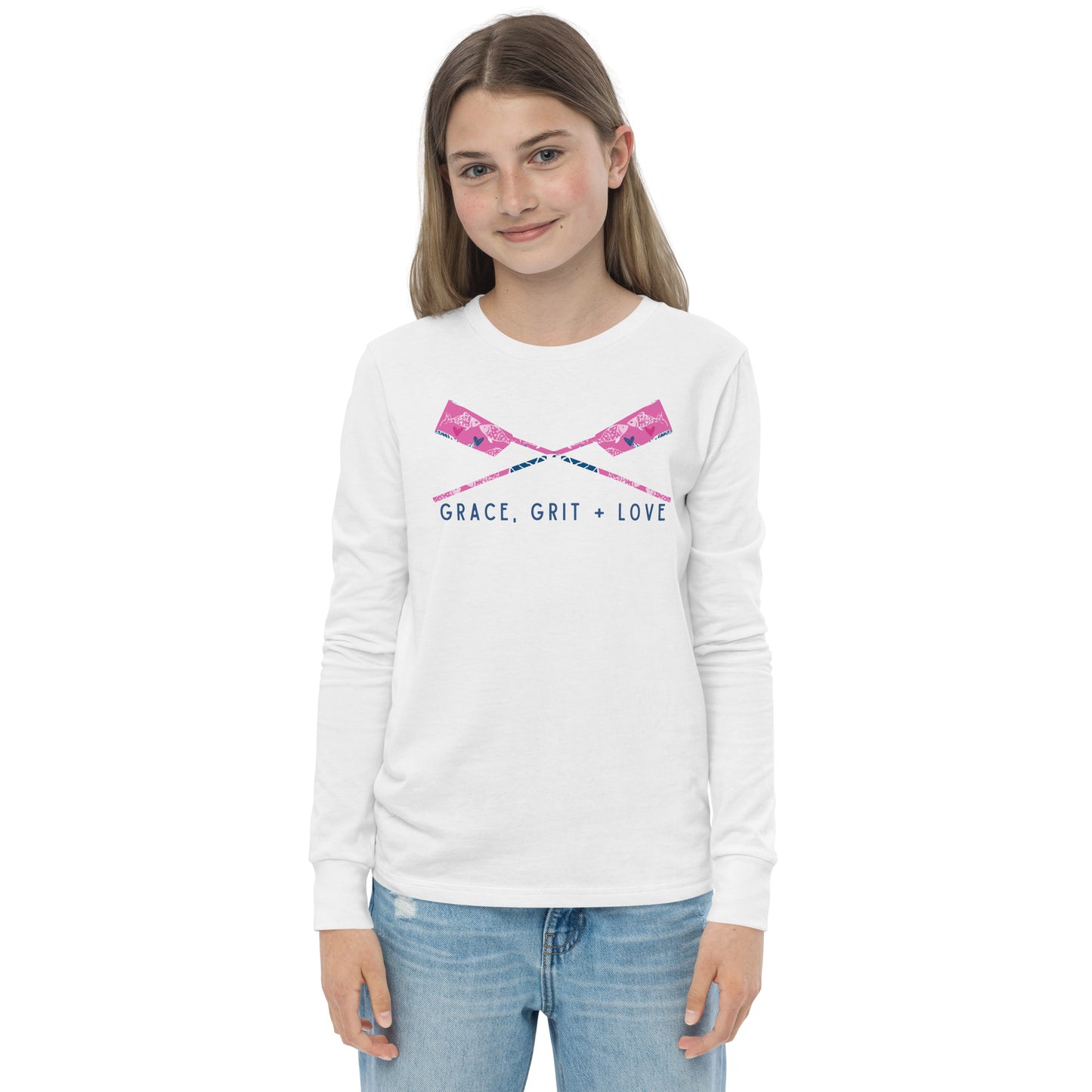 Youth Long Sleeve Tee | Grace, Grit + Love